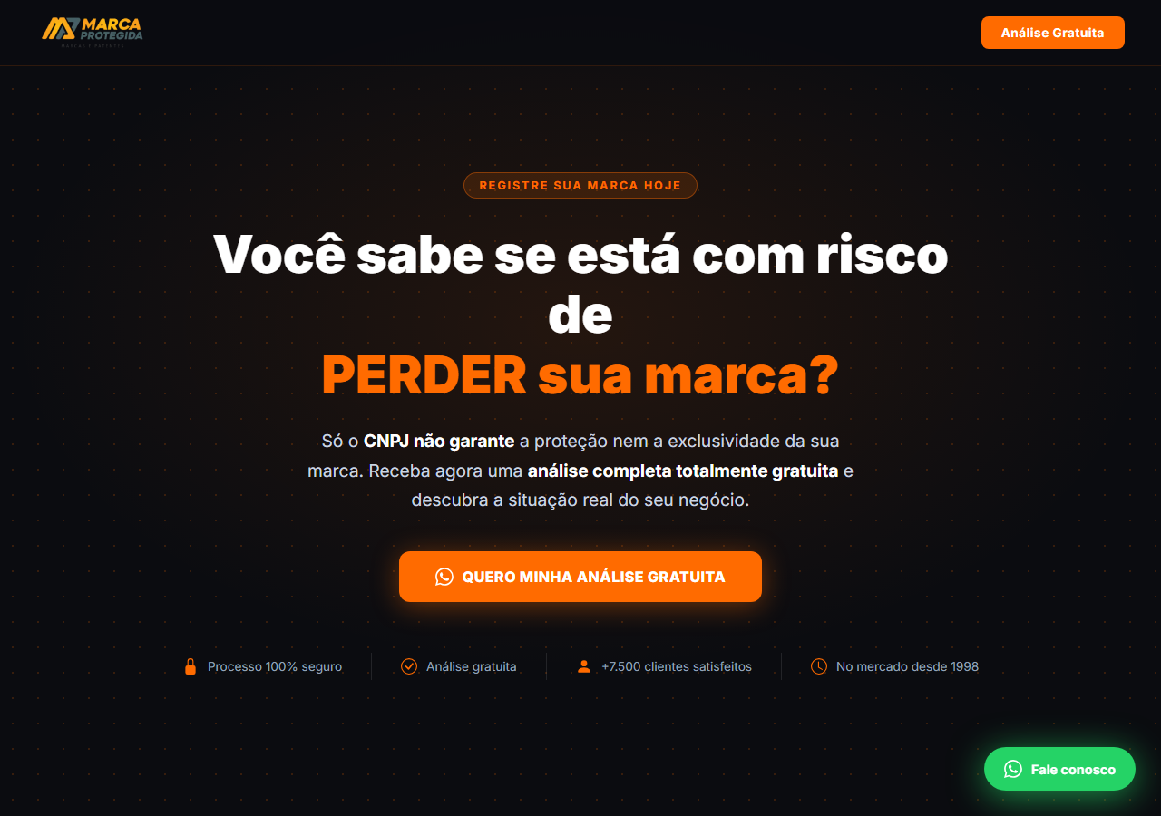 Site Marca Protegida